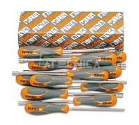 Set 12 chiavi a bussola esagonali lunghe con impugnatura Beta 943BX/S12 4-14 mm