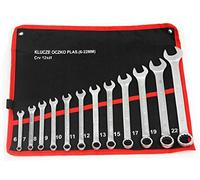Set 12 Chiavi Inglesi combinate forchetta in CRV da 6-22mm fisse e stella