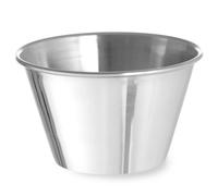 Set 12 ciotoline inox per salse Ø85mm 175ml Hendi 400043