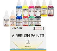 Set 12 Colori Acrilici Per Aerografo