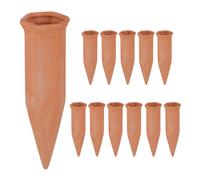 Set 12 coni argilla bottiglie 1,5 L piante vaso annaffiatori irrigazione goccia