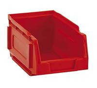 Set 12 contenitori in PEHD a bocca di lupo L 105 x H 85 x P 163 - Rosso