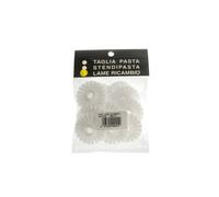 Set 12 Lame Dentate Ricambio Bianco Elettro Center