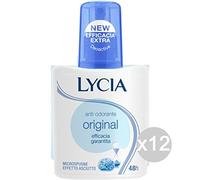 Set 12 LYCIA Deodorante Spray 75 Original-Neutro 53031 Cura E Igiene Del Corpo