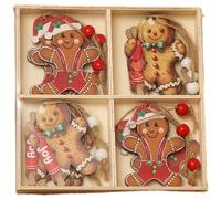 Set 12 Ornamenti Stilizzato Set 12 Ornamenti Stilizzato Set(D) | Colore vivace, dimensioni 14x14x2cm, incisioni dettagliate, tradizionale, per decorazione unica