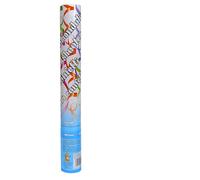 Set 12 Party Popper Tubi cannone spara coriandoli (40 cm), multicolor