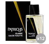 Set 12 PATRICHS NOIR Classico Eau de toilette Colonia Uomo 75 Ml. Profumi