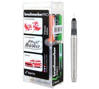 Set 12 Pennarelli Colorati Karin Pro Basic con Blender Incluso Disegno Arte