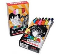 Set 12 Pennarelli Uni-Ball Posca PC-1Mr 0.7 mm