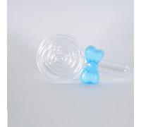 SET 12 PEZZI BOMBONIERA BOMBONIERE LECCA LECCA FIOCCO AZZURRO SCATOLINA CONFETTI