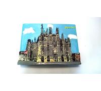 Set 12 pezzi Calamite Magneti in Resina Duomo di Milano Souvenir Fridge Magnets