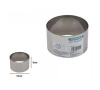SET 12 PEZZI FORME STAMPI FORMINA PER DOLCI TORTE BISCOTTI ROTONDE 10X6CM 60421