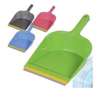 SET 12 PEZZI PALETTA PALA PER SCOPA POLVERE PLASTICA COLORATE 31X23CM