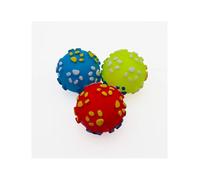 Set 12 pezzi Palla in Vinile con Zampe 9 cm per cani Croci