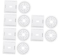 Set 12 pezzi per cucito e maglia, vassoio per bracciali e gioielli | Kit completo con aghi, fili e accessori, ideale per lavori manuali creativi