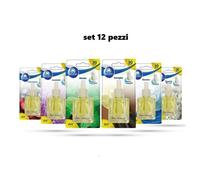TrAdE Shop Traesio Set 12 Pezzi Ricarica Deodorante Compatibile Ambi PUR 20ML Varie FRAGRANZE