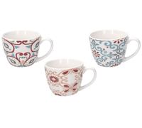 Set 12 Pezzi Tazzine Tazza Caffe' senza Piattini in Porcellana Iris Ribeira 8...