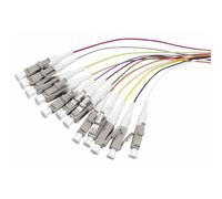 Techly Professional Set 12 Pigtail Fibra Ottica Monomodale OS2 LC 9/125 2 m