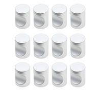 Set 12 Pratici Robusti Mobile In Lega Alluminio A Singolo Accessorio Per La Decorazione Per Casa E Decorazione Ufficio
