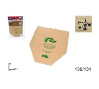 SET 12 PZ BUSTE SACCHETTO FILTRO IN CARTA NATURALE ASPIRAPOLVERE MODELLI 130/131