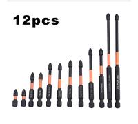 Set 12 pz di punta cacciavite magnetica PH2 per varie attività di guida a vite