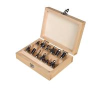 SET 12 PZ. FRESE LEGNO FRESE PER SCANALARE GAMBO 8 - 12 MM FRESATRICE PANTOGRAFO