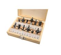 SET 12 PZ FRESE PER LEGNO GAMBO 6MM TOLSEN