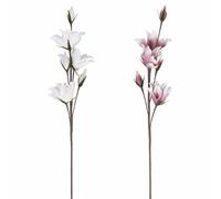 Set 12 Ramo di rose artificiali in plastica (PE) h. 102 cm, Sibilla