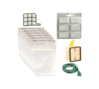 Set 12 Sacchi + 12 Profumini + 2 Hepa + 2 Griglie motore + Cavo 7mt per VK 135/136