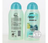 Set 12 SPLEND'OR Shampoo 300 Argilla E Limone Shampoo E Balsamo Prodotti per capelli