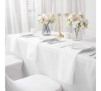 Set 12 tovaglioli in stoffa ristorante 40x40 cm tovaglioli da pranzo per feste e