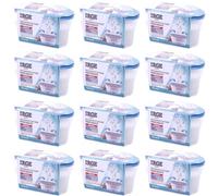 SET 12 vaschette 400 ml assorbi umidità profumate OCEAN anti odore deumidificatore sali per bagno cucina camper caravan roulotte ripostiglio dispensa armadio