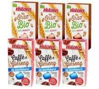 Set 120 Capsule Ristora miste compatibili con le Macchine ad uso domestico Nespresso* 60 Ginseng da zuccherare 60 orzo
