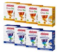 Set 128 Capsule Ristora miste per macchine ad uso domestico compatibili con il sistema A Modo Mio* 64 camomilla 64 orzo