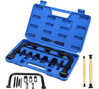 SET 12pz COMPRESSORE RIMOZIONE VALVOLE MOLLE AUTOMOBILE MOTOCICLI UNIVERSALE