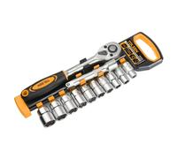 SET 12PZ CRICCHETTO REVERSIBILE CON BUSSOLE DA 1/2"