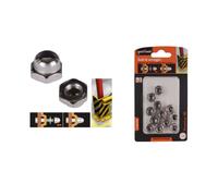 SET 12PZ DADO DADI CIECHI ESAGONALI M8 SERRAGGIO 8 MM PER CHIAVE ESAGONALE 94919