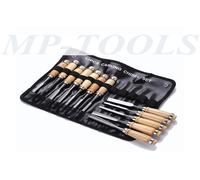 SET 12PZ SCALPELLI SGORBIE PER LEGNO INTAGLIO SCALPELLINI