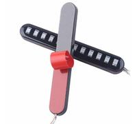 Set 12V 4 Pezzi Striscia Frecce LED Moto Sequenziale Lato Posteriore Stop