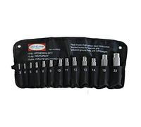 SET 13pz PUNZONI FUSTELLE METRICHE PER CUOIO PELLE CINTE 3-22mm PRO+ STAHLKAISER