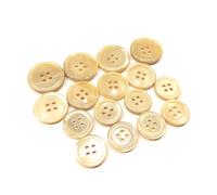 SET 14 BOTTONI MADREPERLA UOMO BEIGE