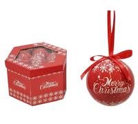 Set 14 palline rosse di Natale decorazione albero addobbo diametro 8 cm