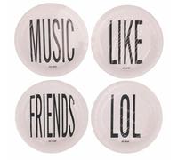 Set 144 piatti monouso in carta, Bigismore