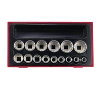 Set 15 Bussole 12 Punte USA 1/2" Teng Tools