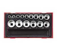 Set 15 Bussole Metriche 12 Punte 1/2" Teng Tools
