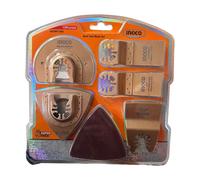Set 15 lame e accessori universali per utensile multifunzione oscillante Ingco