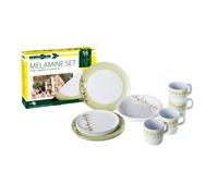 Brunner set stoviglie in Melamina Esprit 16pz Bianco