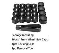 SET 17MM AUTO COPRIBULLONI COPRI BULLONE TAPPI RUOTE PER AUDI A7 S7 A8 S8