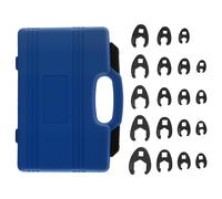 Set 19 Chiavi Curve in Acciaio #45 8-32mm for Riparazione Meccanica Auto