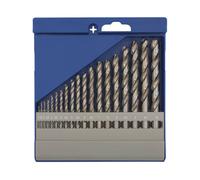 Set 19 punte per trapano HSS-G Rettificata elicoidali ferro misure da 1 a 10mm